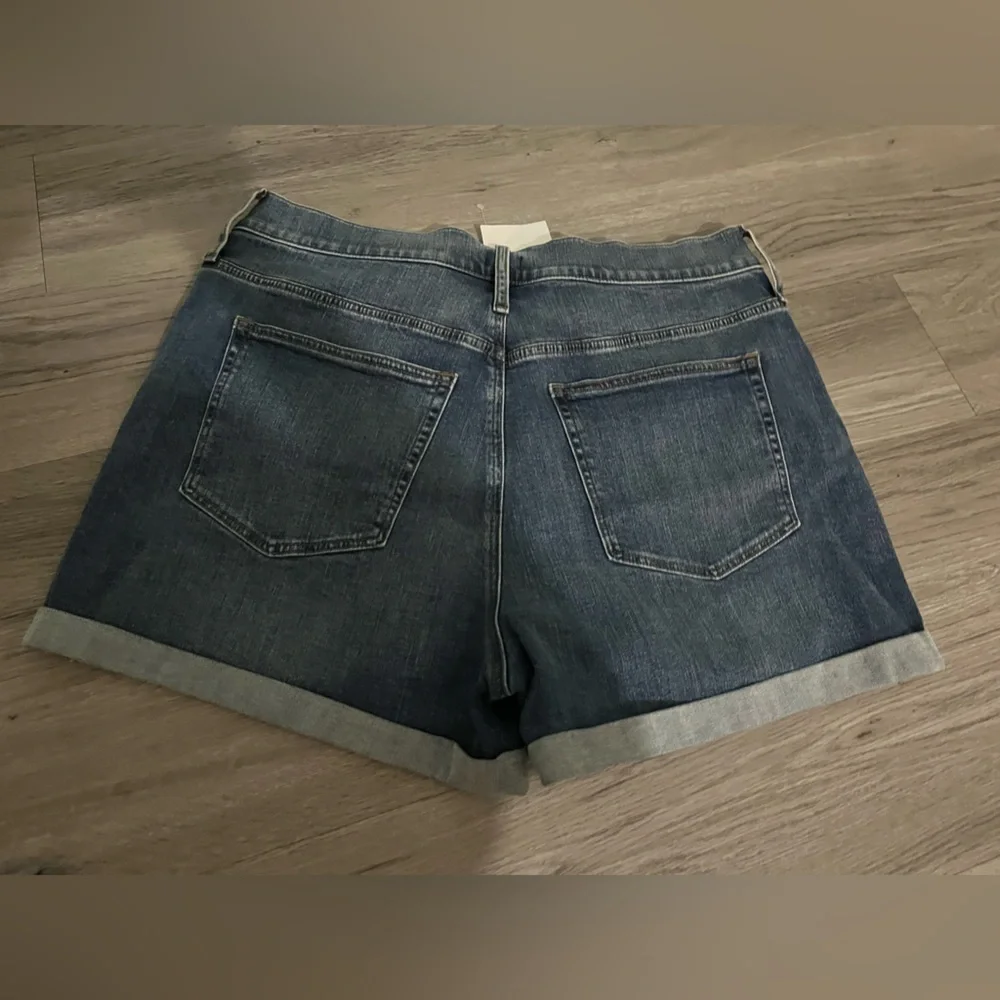 Bundle of 2 NWT J. Crew Women's Classic denim short in dark Pacific blue wash